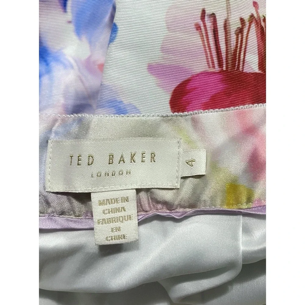 Ted Baker‎ London Hanging Garden Full Mini Skirt  US L/10 Romantic Party Spring